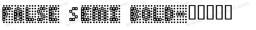 false Semi bold字体转换